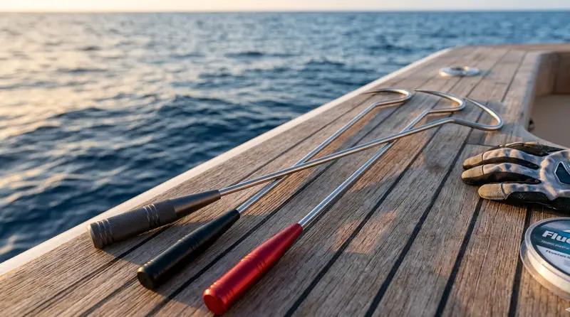 Precision Pro Stainless Steel Hand Gaff: The Ultimate Heavy-Duty Landing Tool