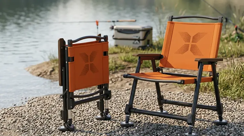 Ultimate Portable Folding Fishing Chair - Heavy Duty All-Terrain Outdoor Seat