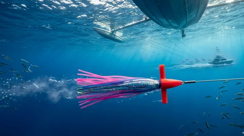 TEASER Bionic Octopus Bird: High-Commotion Saltwater Trolling Attractor